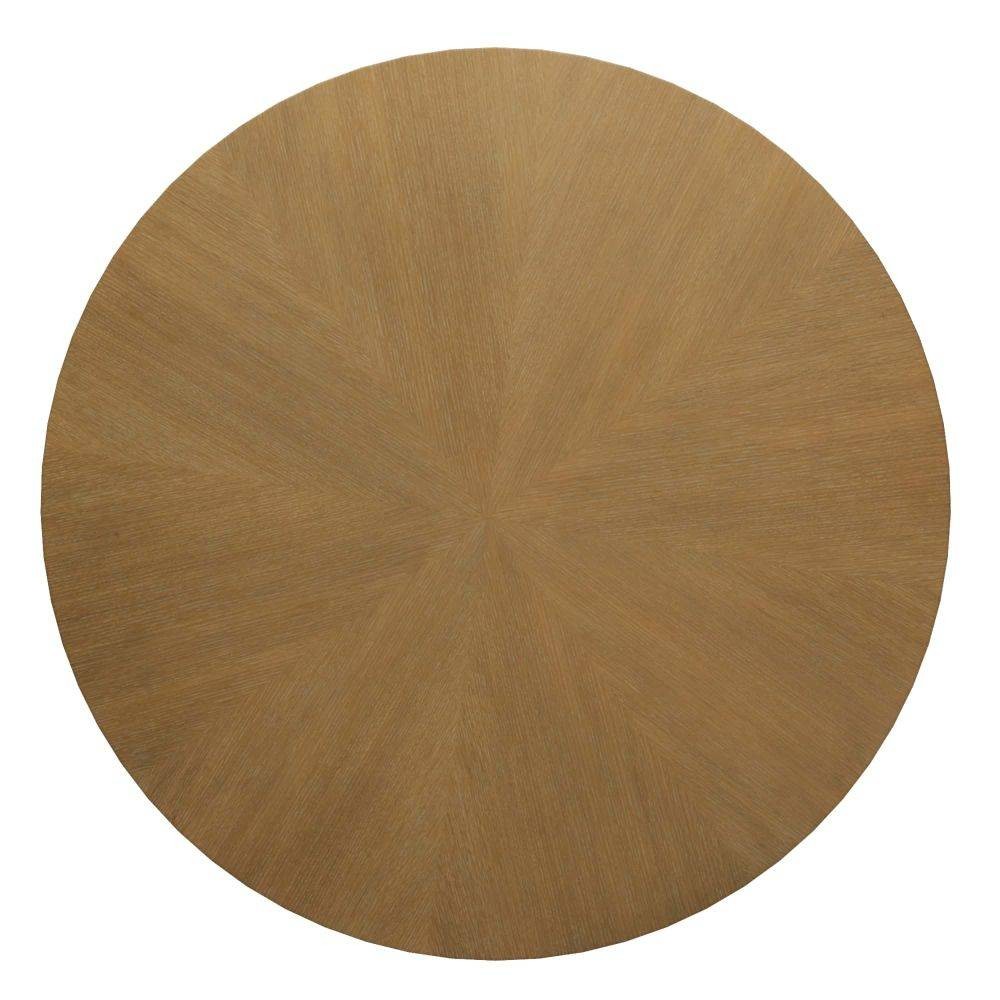 Arteriors - FDS02 - Dining Table - Vetralla - Oyster Oak Veneer/Antique Brass