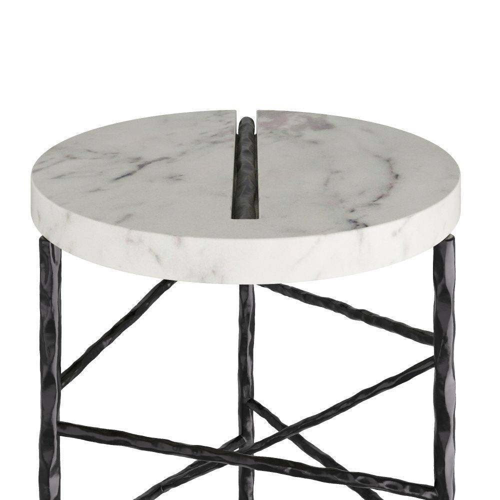 Arteriors - FEI16 - End Table - Atlas - Blackened Iron