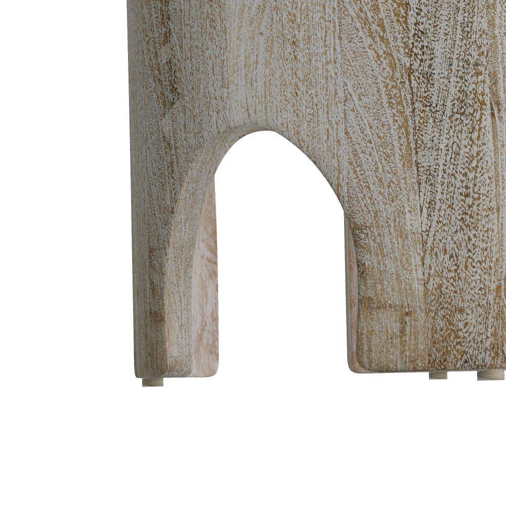 Arteriors - FEI18 - End Table - Berlof - Whitewash