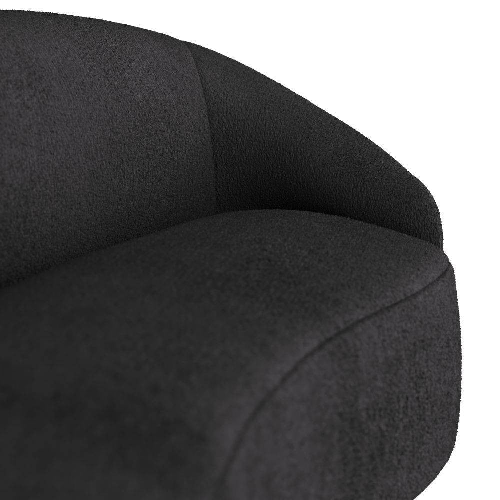 Arteriors - FFU03 - Sofa - Turner - Charcoal Sherpa