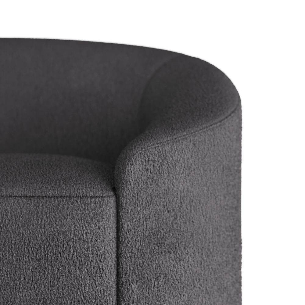 Arteriors - FFU03 - Sofa - Turner - Charcoal Sherpa