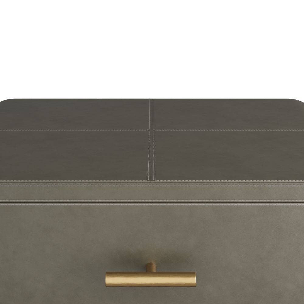 Arteriors - FII04 - Side Table - Buchanan - Graphite