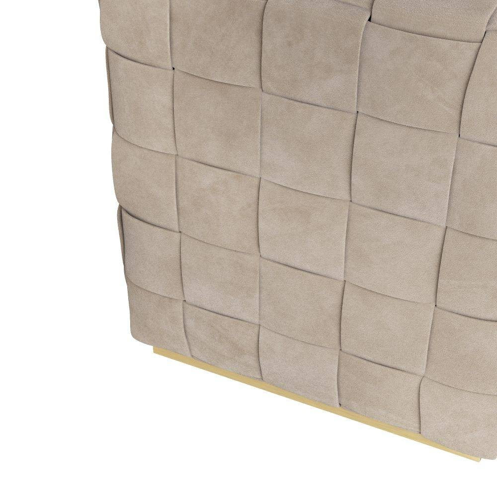 Arteriors - FOI11 - Ottoman - Lakewood - Dove