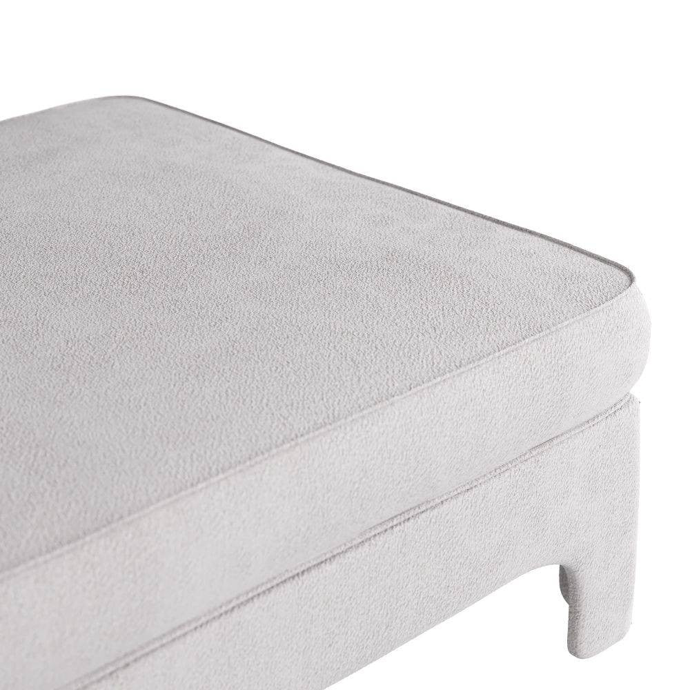 Arteriors - FOU02 - Ottoman - Ava - Stone Boucle
