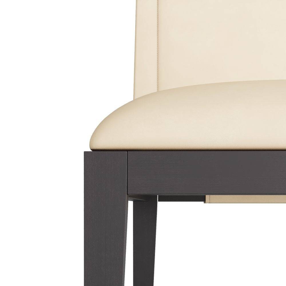 Arteriors - FRI07 - Dining Chair - Burdock - Ivory Leather