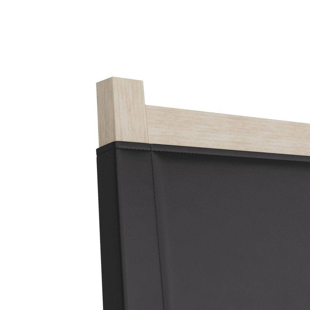 Arteriors - FRI08 - Dining Chair - Burdock - Graphite Leather