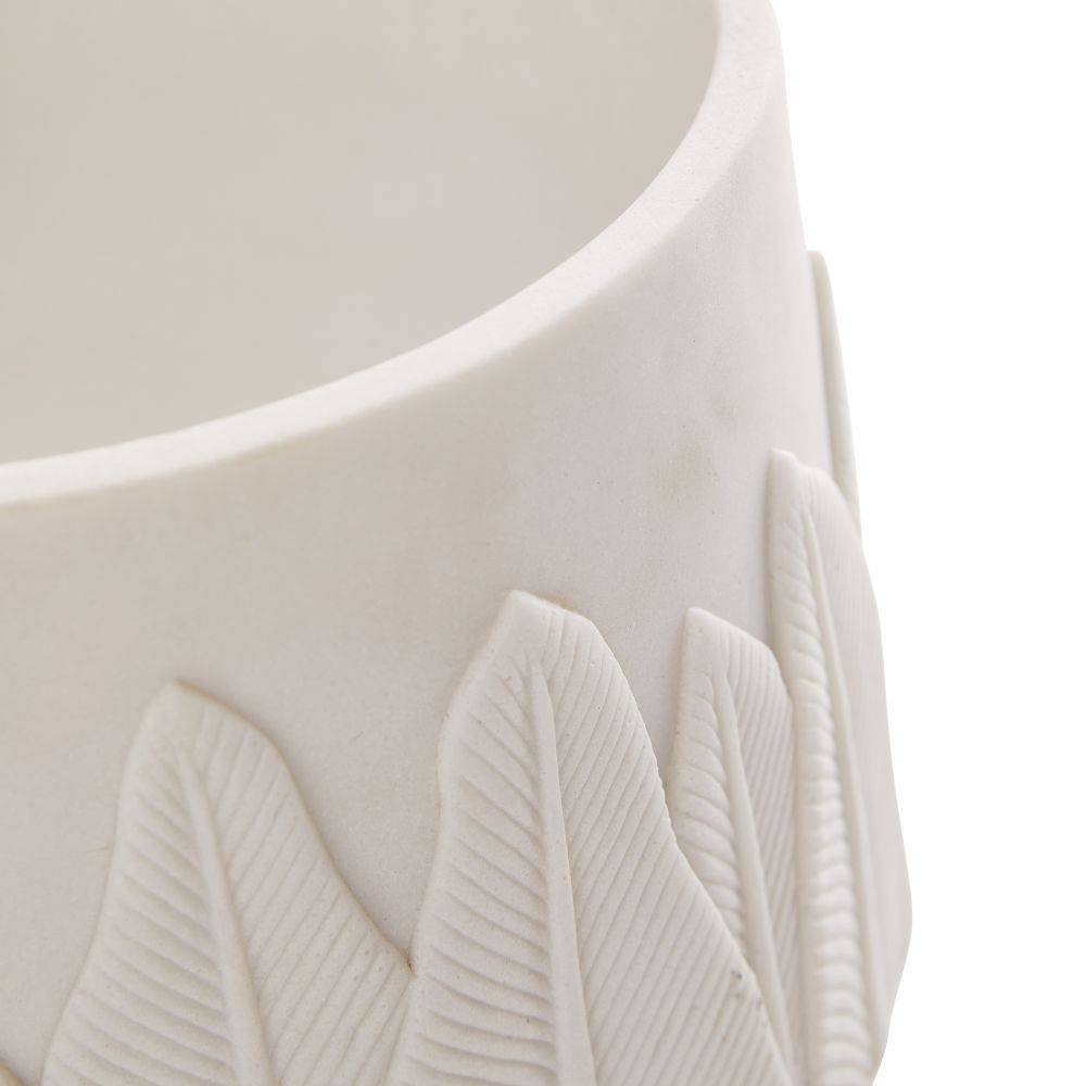 Arteriors - GKATC01 - Centerpiece - Feather - Ivory, Riverstone