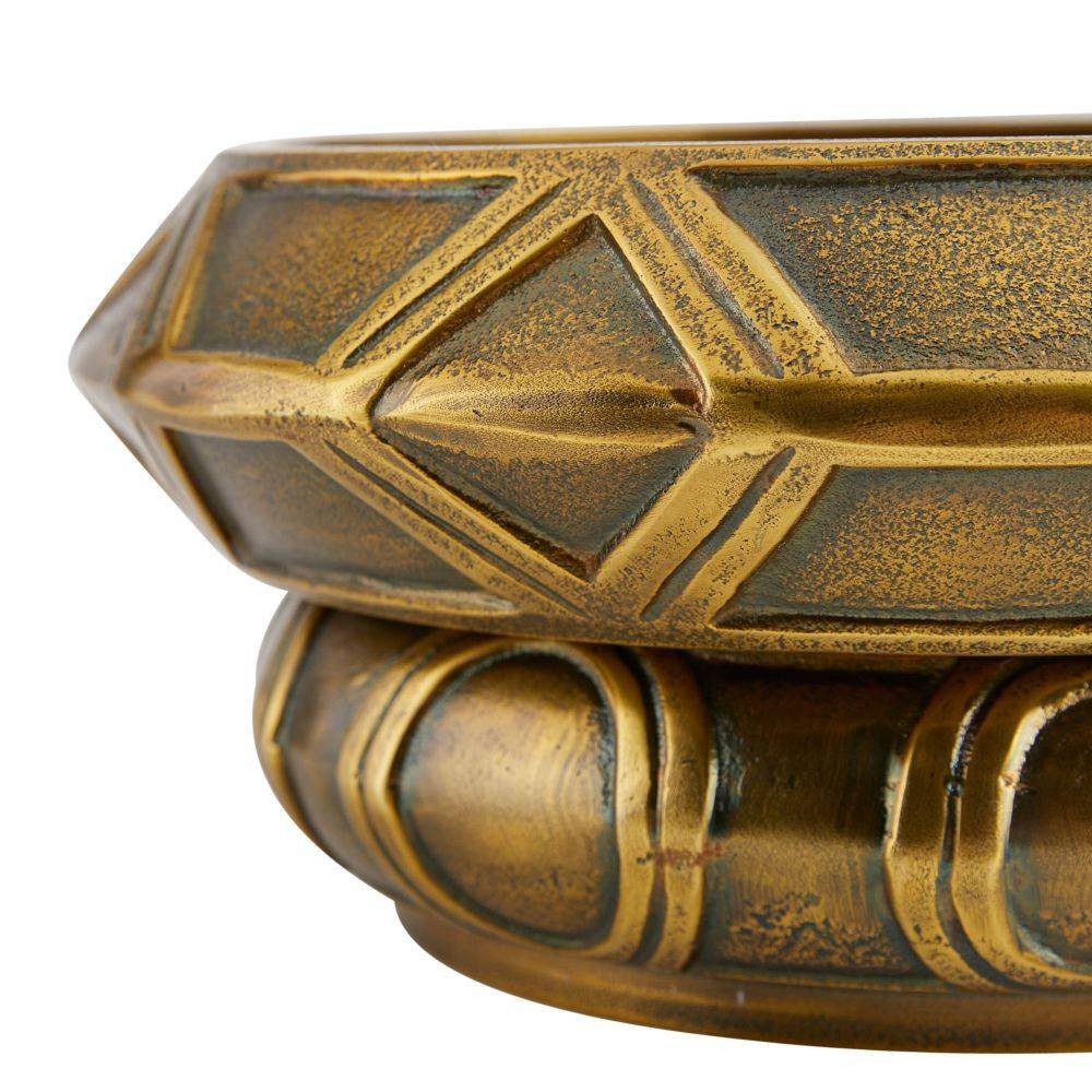 Arteriors - GKAYI02 - Centerpiece, Set of 2 - Millenia - Antique Brass