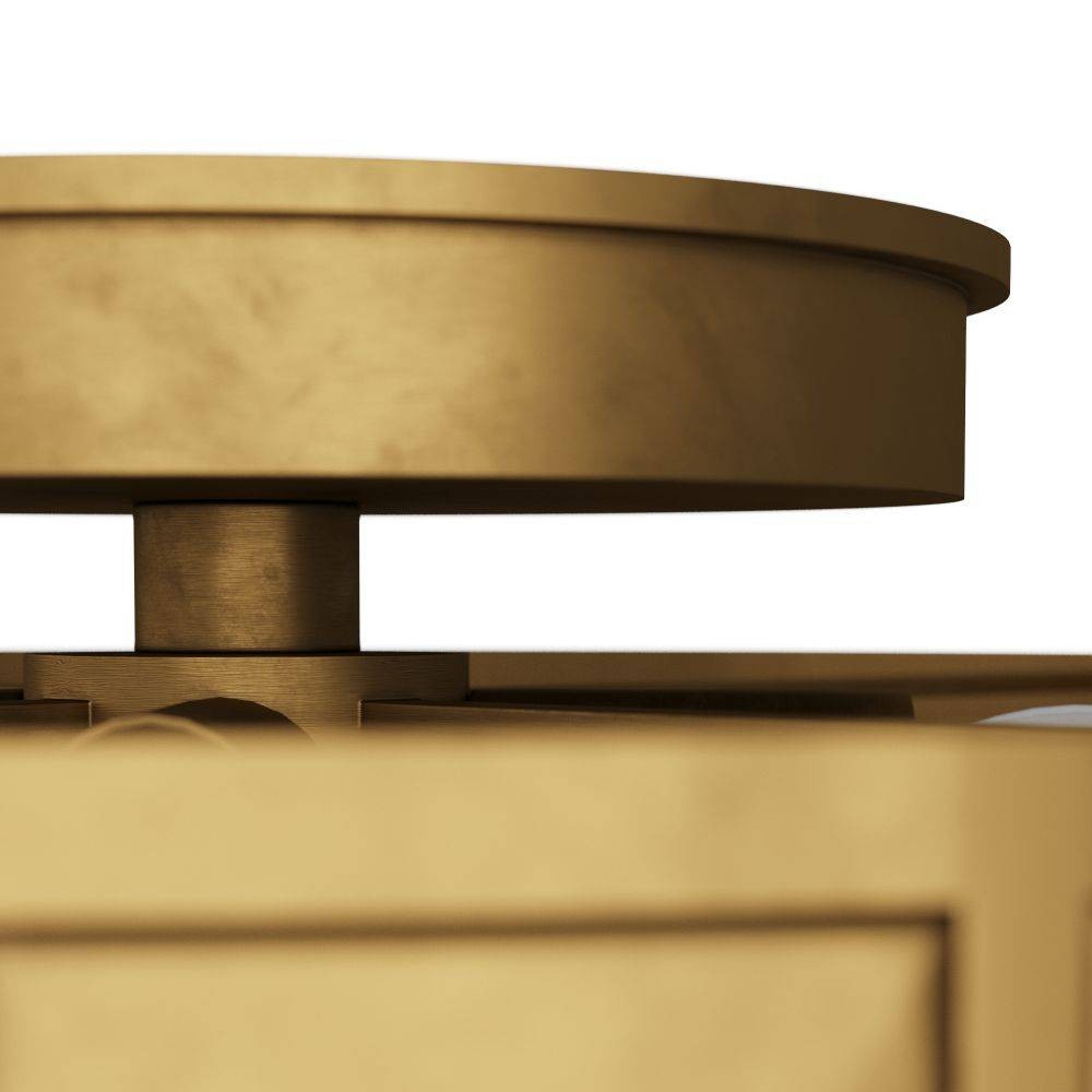 Arteriors - GKDFC02 - Flush Mount - Empire - Antique Brass