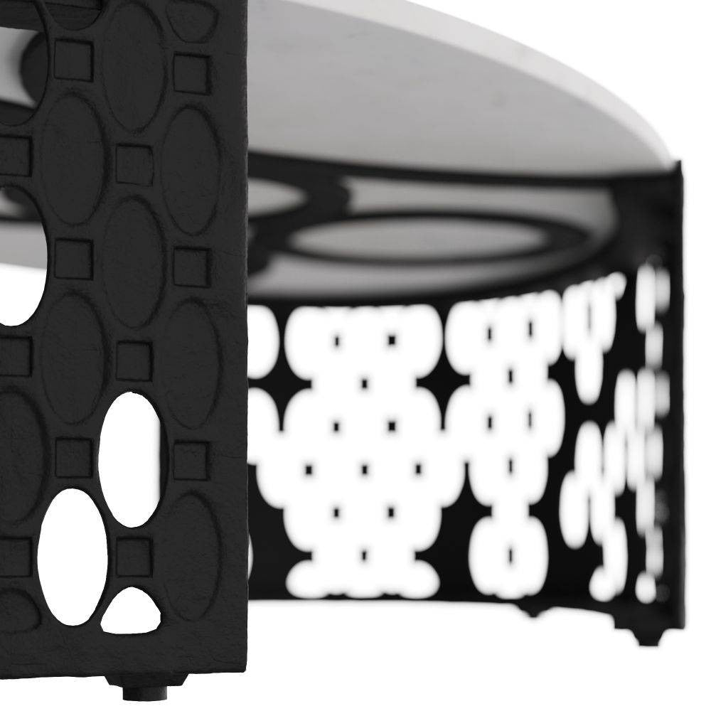 Arteriors - GKFCI01 - Coffee Table - Onze - White, Banswara Marble