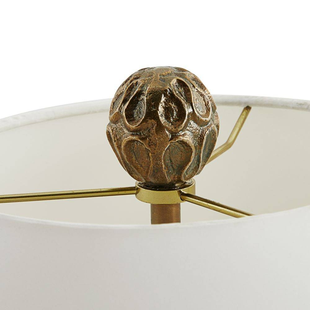 Arteriors - GKPTI01-671 - Table Lamp - Serpiente - Vintage Brass, Cast Aluminum
