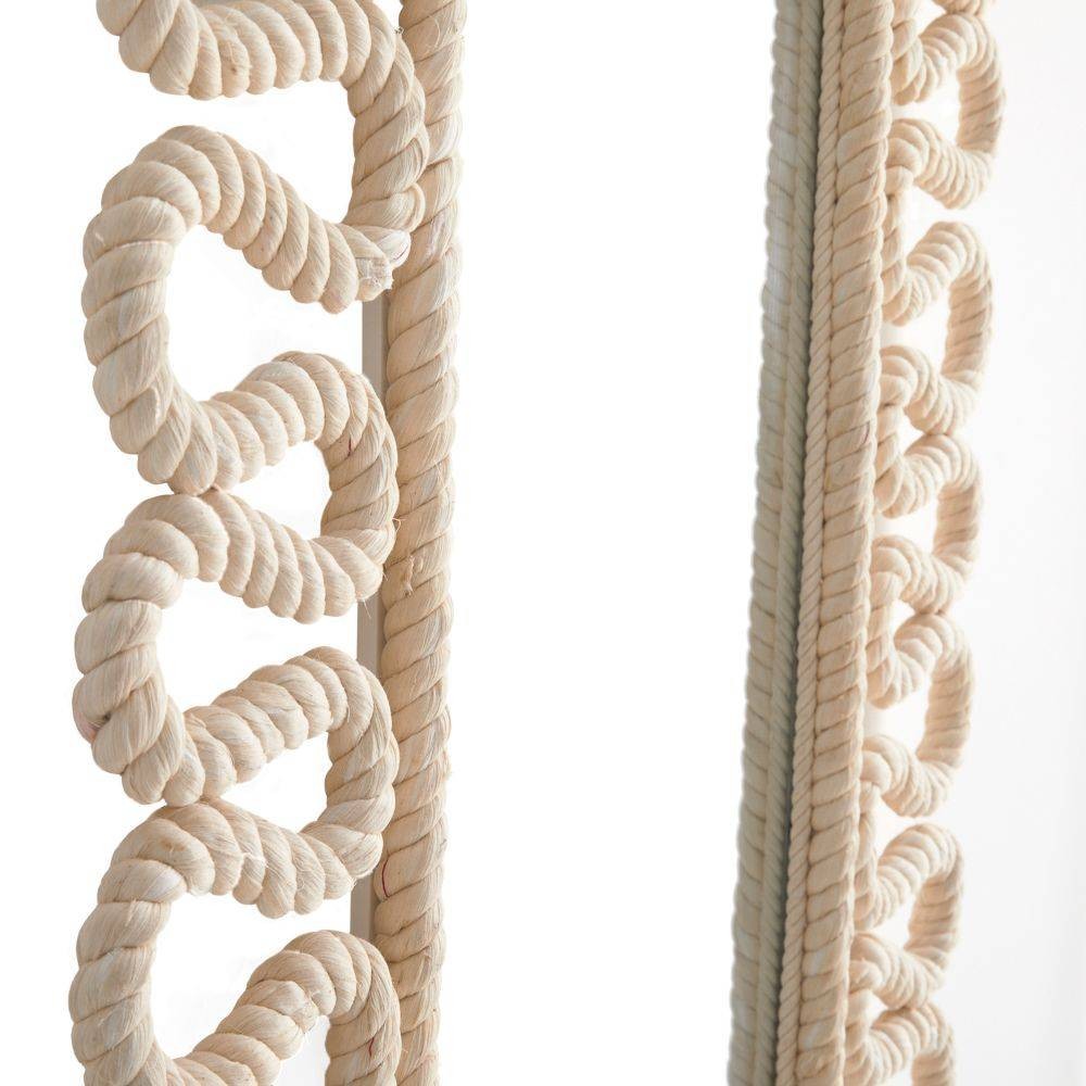 Arteriors - GKWMS01 - Mirror - Caracol - Ivory, Cotton Rope