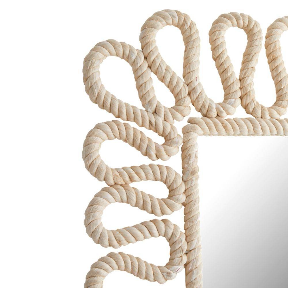 Arteriors - GKWMS01 - Mirror - Caracol - Ivory, Cotton Rope