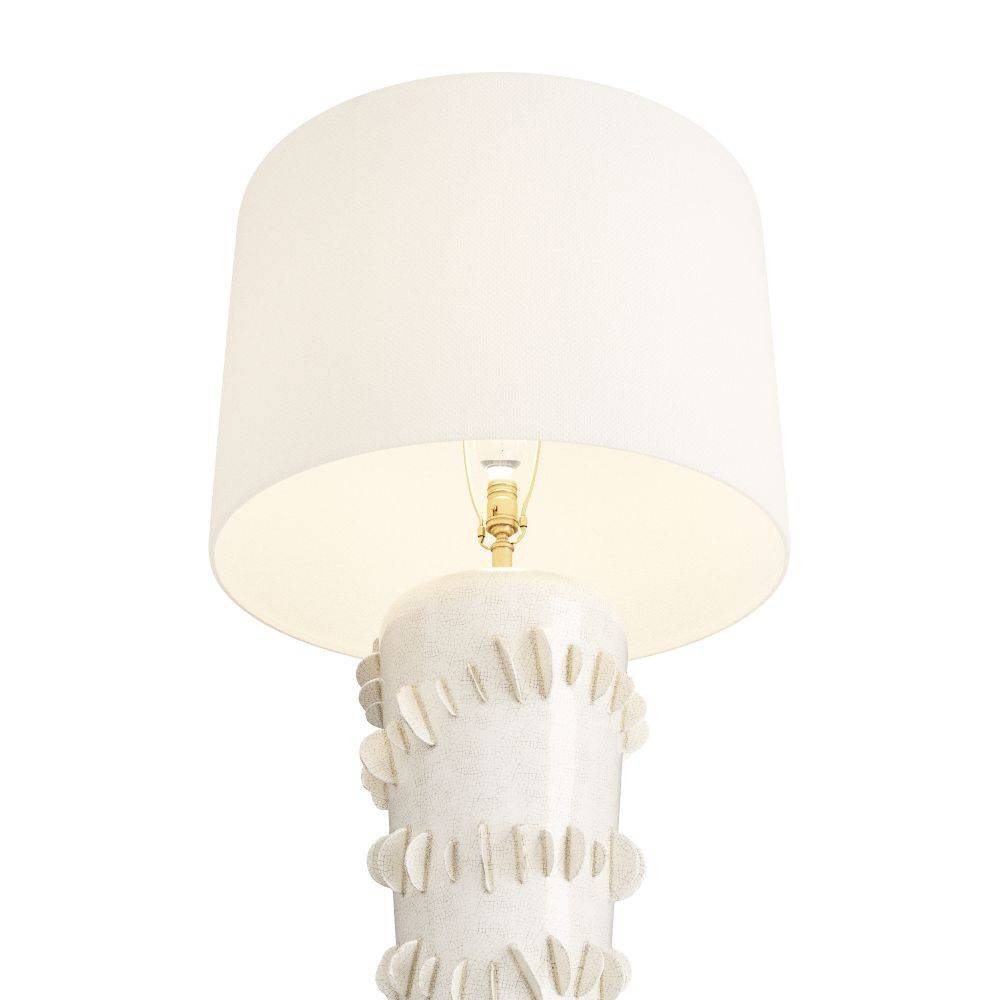 Arteriors - PTC11-SH021 - Table Lamp - Beatrix - Ivory Crackle, Ceramic