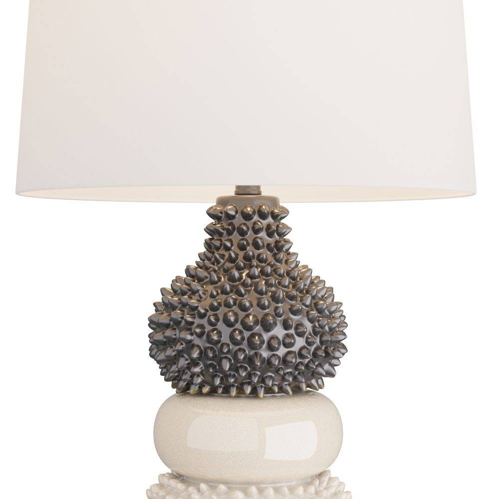 Arteriors - PTC13-SH024 - Table Lamp - Basilio - Ivory Crackle. Ceramic