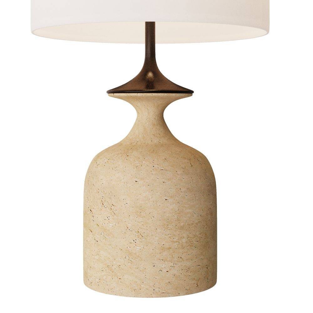 Arteriors - PTC15-SH027 - Table Lamp - Bridgeport - Sand, Faux Travertine