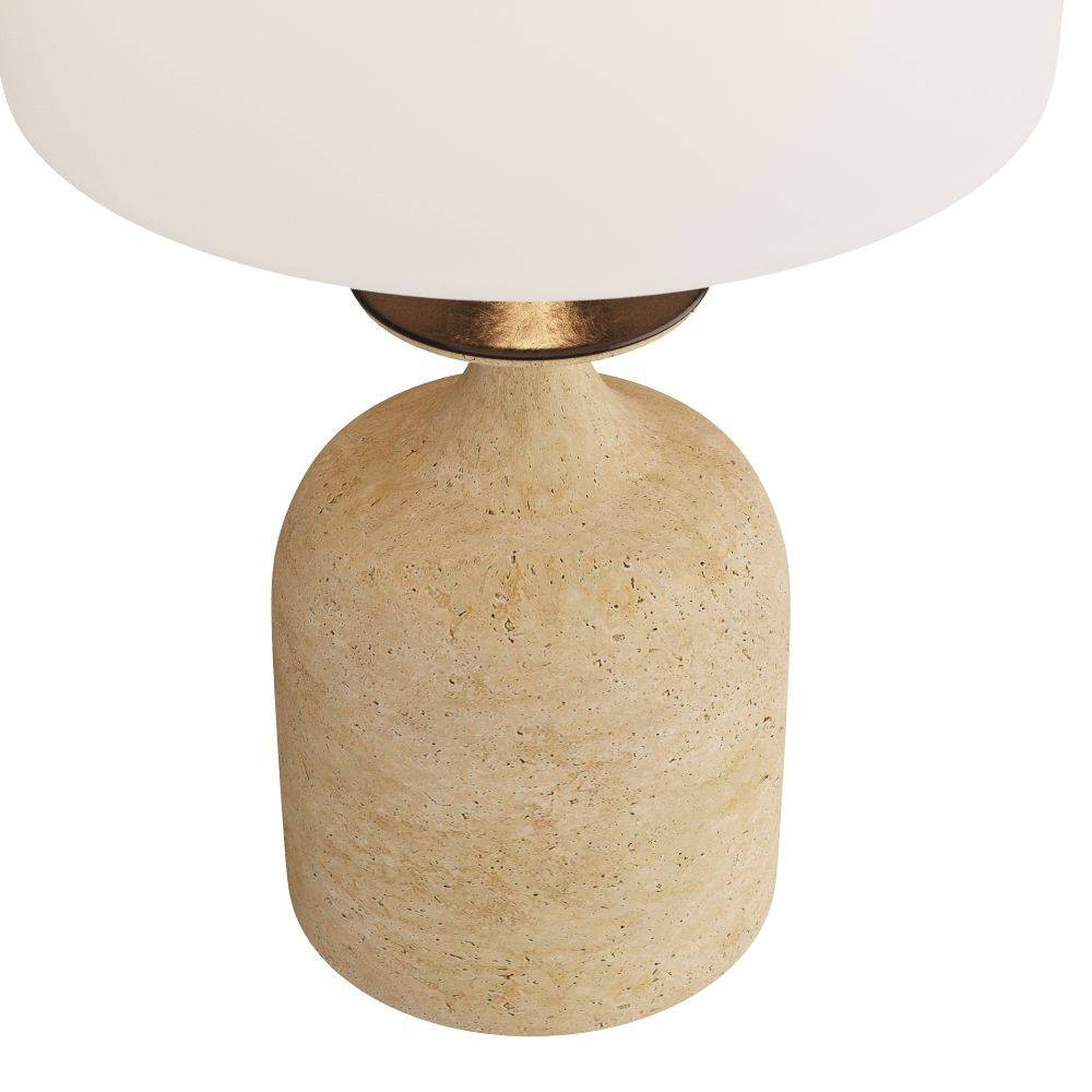 Arteriors - PTC15-SH027 - Table Lamp - Bridgeport - Sand, Faux Travertine