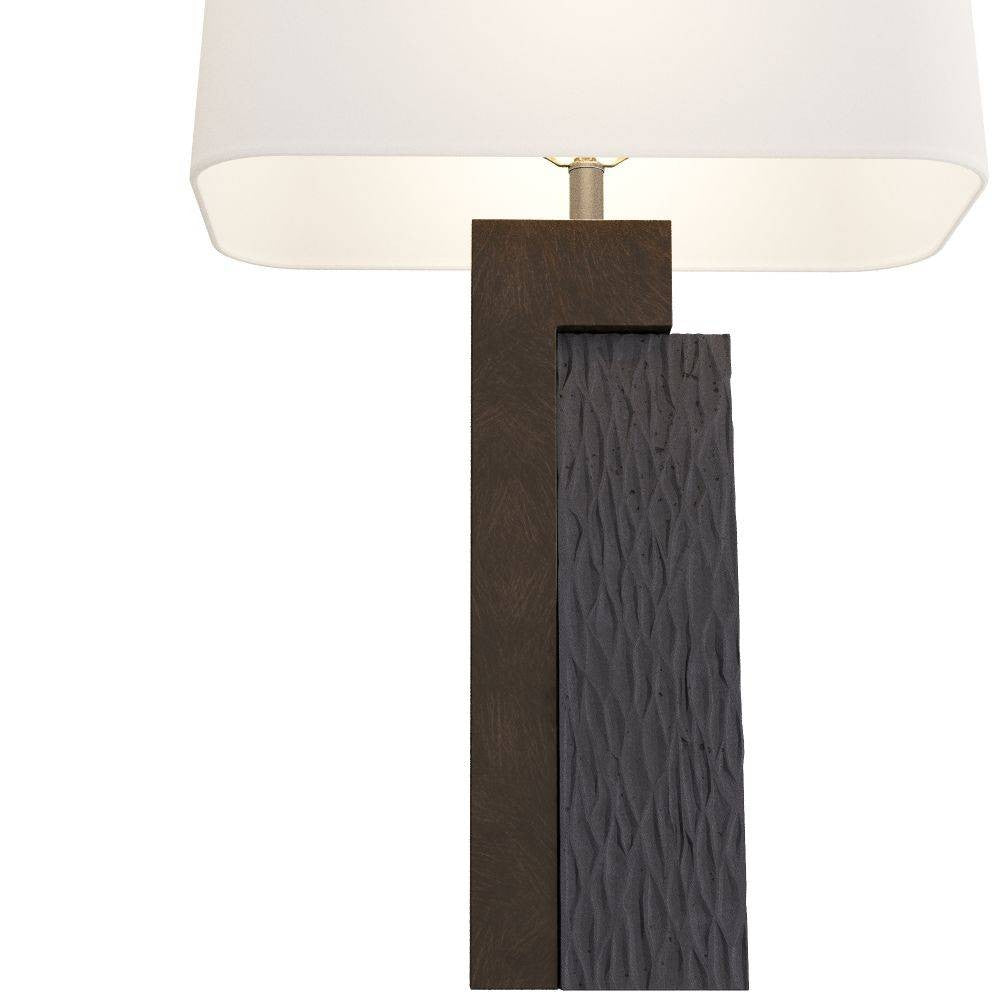 Arteriors - PTC17-429 - Table Lamp - Briarwood - Charcoal, Ricestone