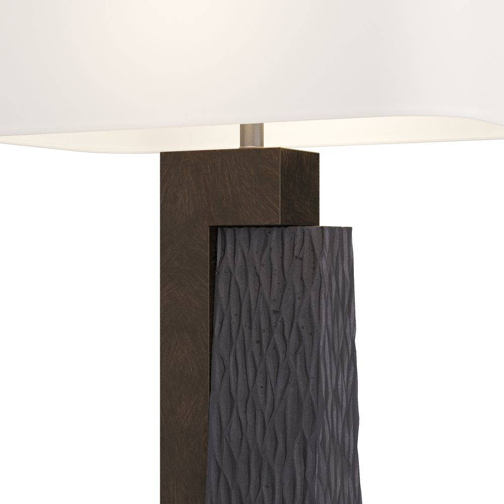 Arteriors - PTC17-429 - Table Lamp - Briarwood - Charcoal, Ricestone