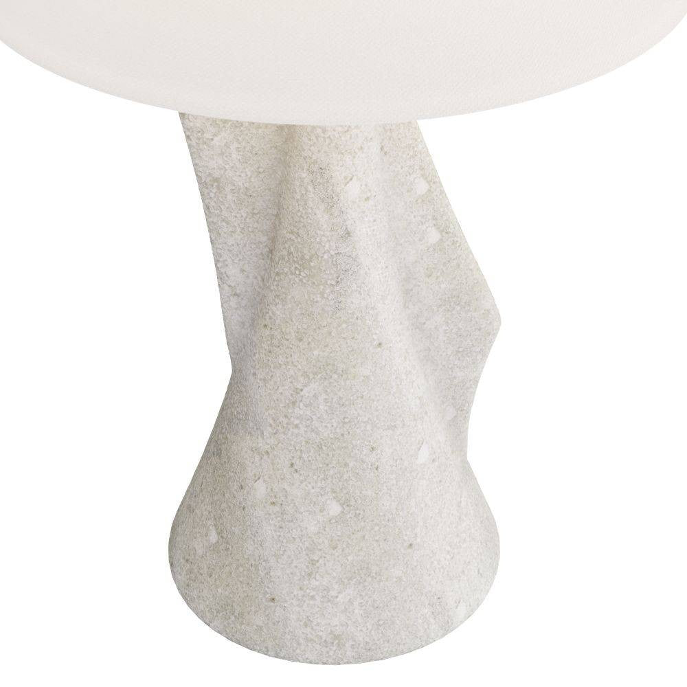Arteriors - PTC22-SH032 - Table Lamp - Bruce - Ivory, Glass Stone