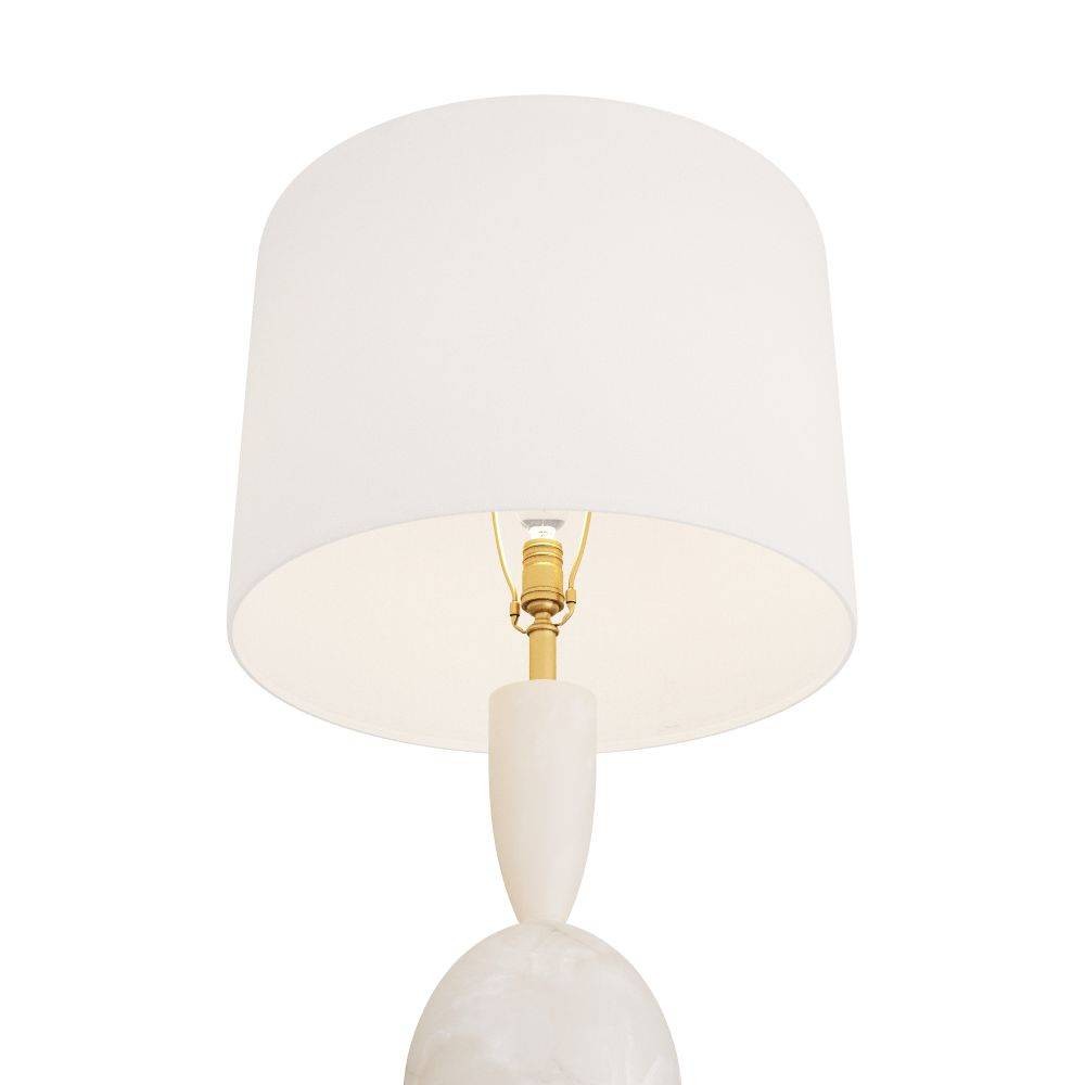 Arteriors - PTC24-252 - Table Lamp - Brighton - White, Alabaster