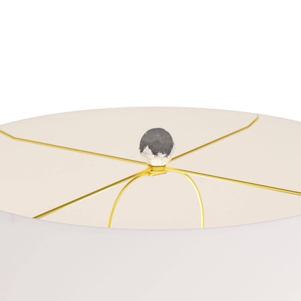 Arteriors - PTS09-SH026 - Table Lamp - Yukon - German Smear Graphite, Terracotta