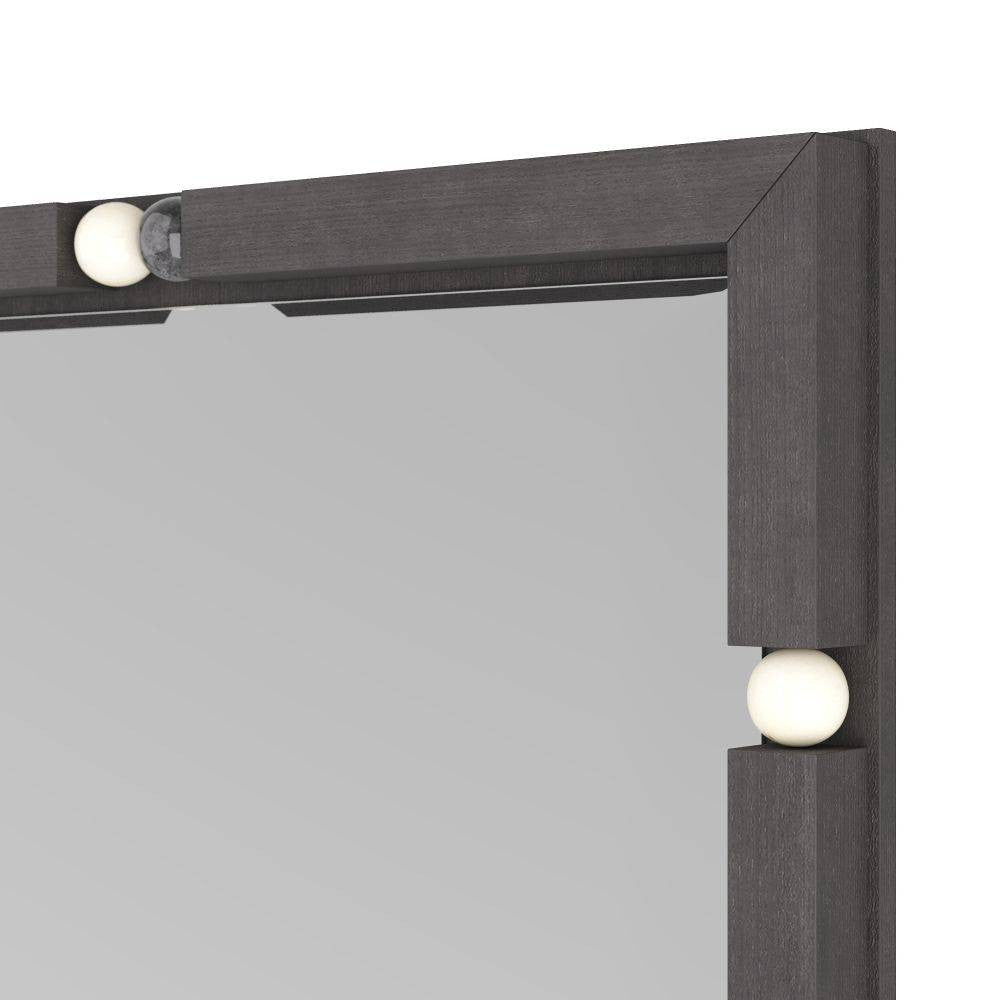 Arteriors - WMI26 - Mirror - Brinkley - Ebony, Mango Wood