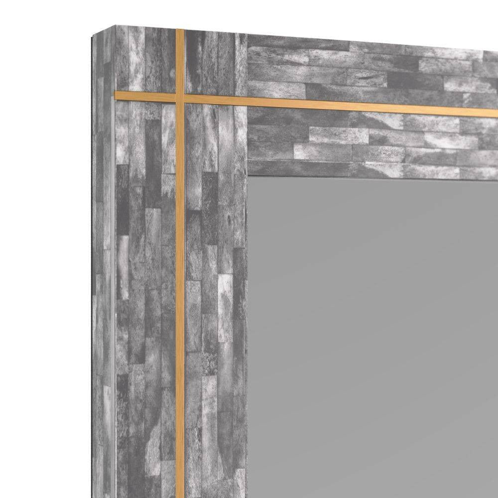 Arteriors - WMI33 - Mirror - Yvette - Gray, Bone