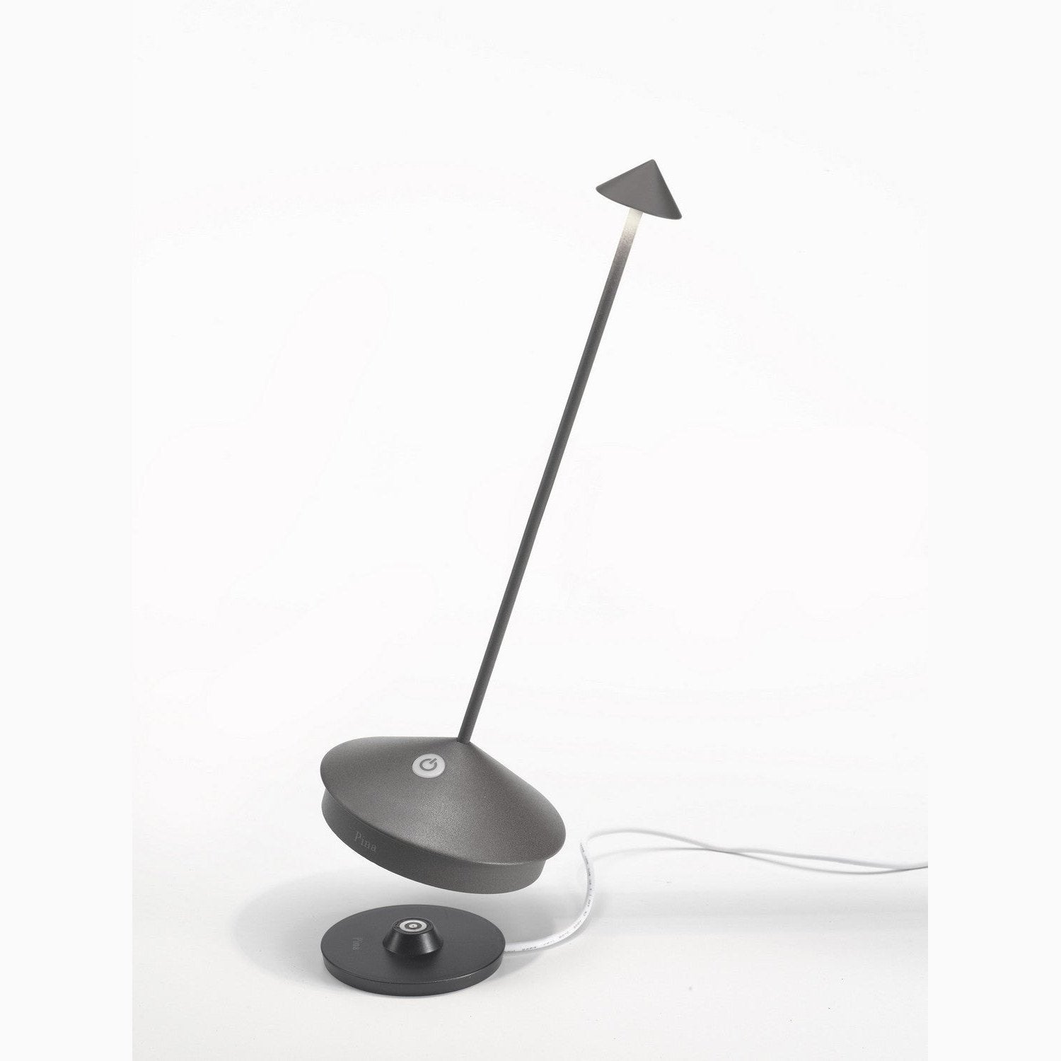 Zafferano - LD0650N4 - LED Table Lamp - Pina - Dark grey