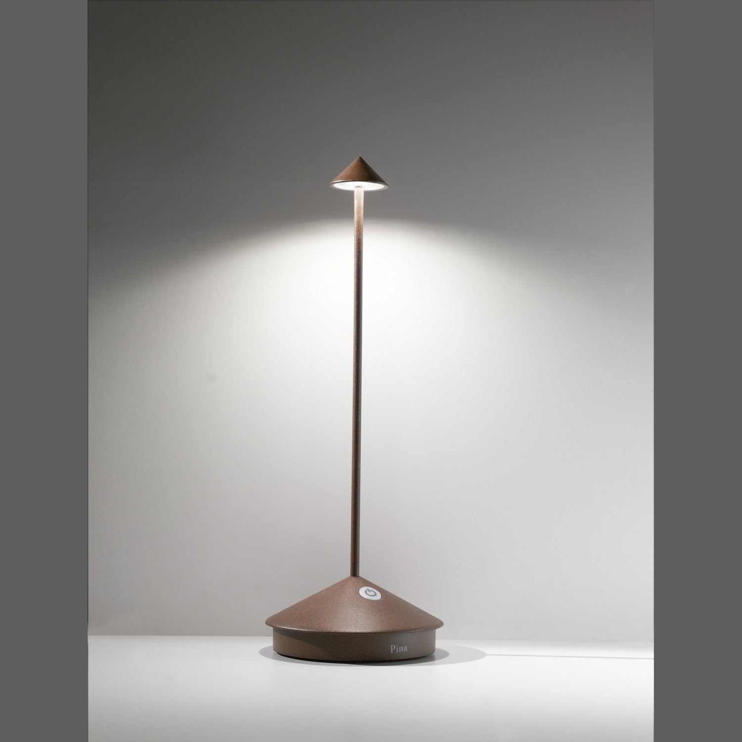 Zafferano - LD0650R4 - LED Table Lamp - Pina - Rust