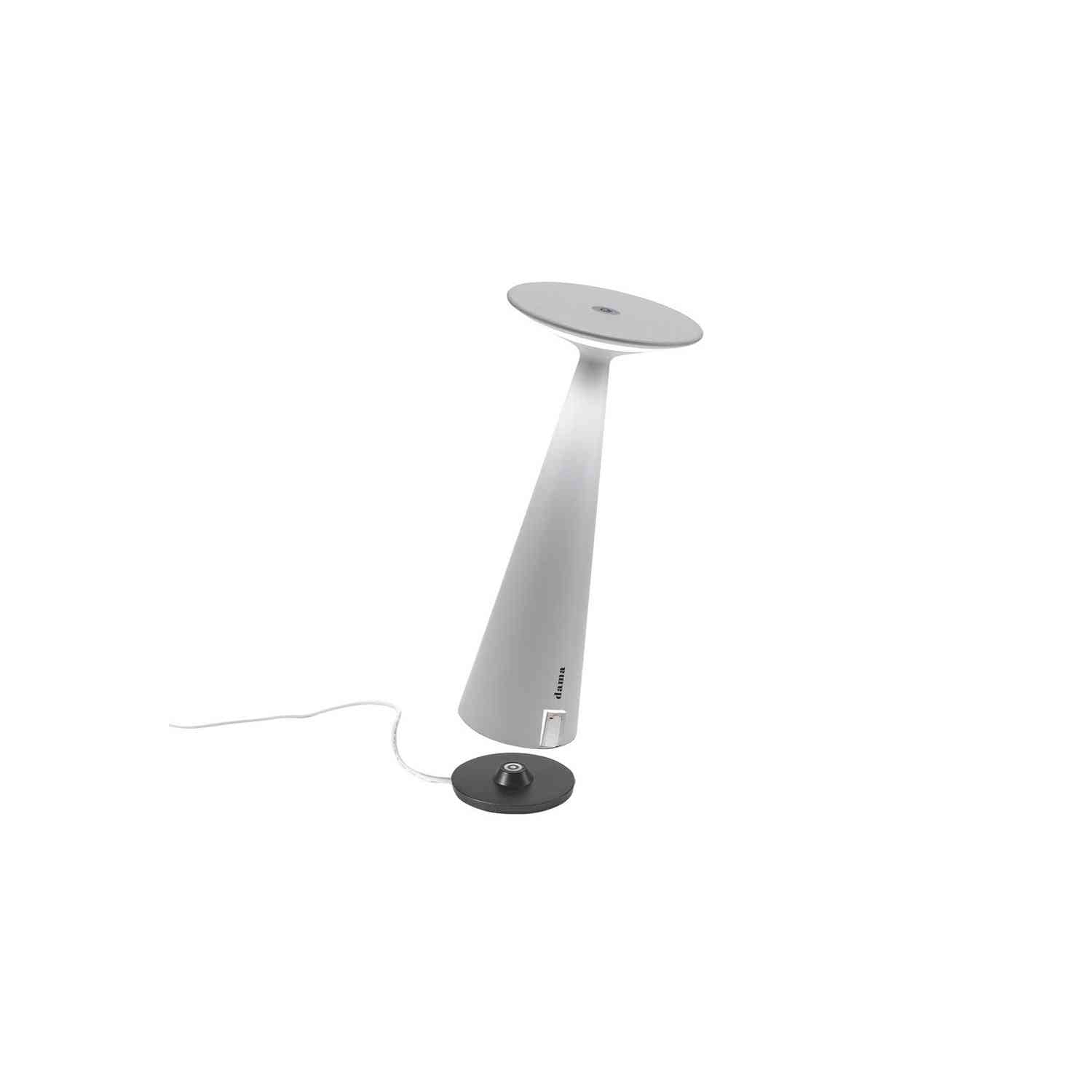 Zafferano - LD0611B3 - LED Table Lamp - Dama - White