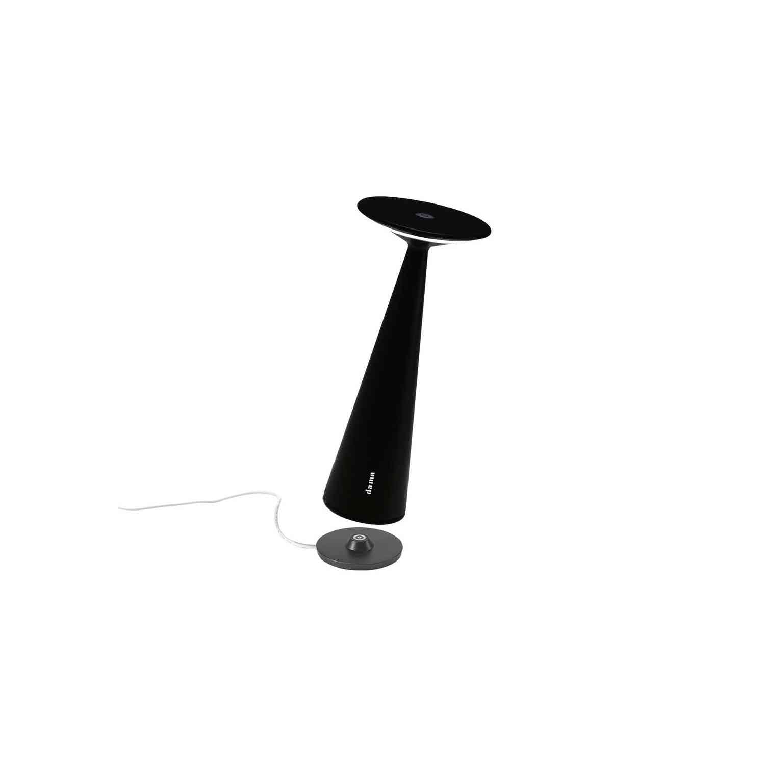 Zafferano - LD0610N3 - LED Table Lamp - Dama - Black
