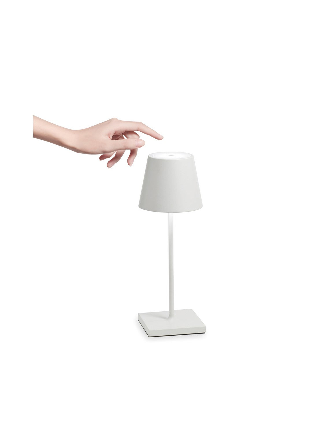 Zafferano - LD0320B4 - LED Table Lamp - Poldina - White