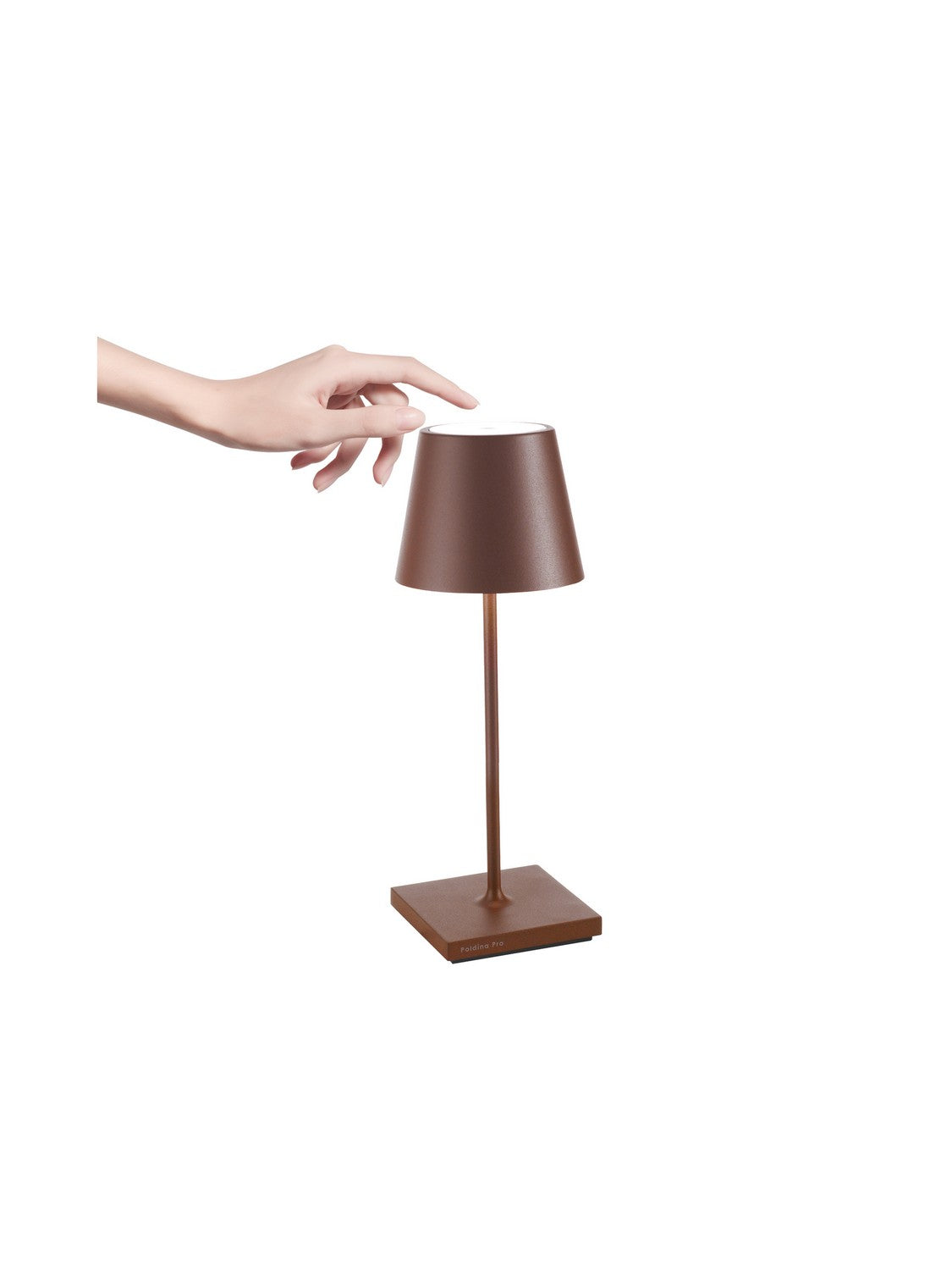 Zafferano - LD0320R4 - LED Table Lamp - Poldina - Rust
