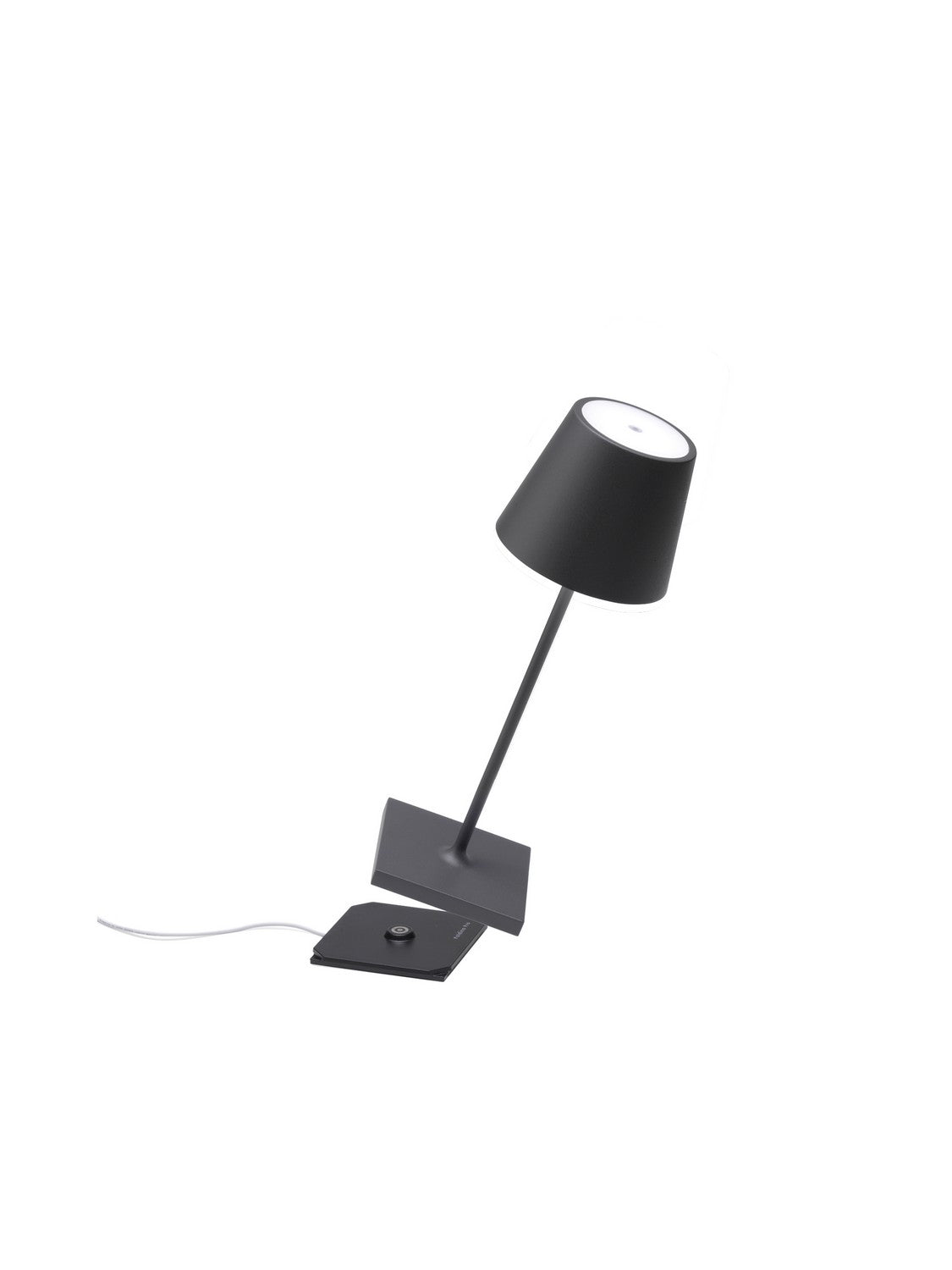 Zafferano - LD0320N4 - LED Table Lamp - Poldina - Dark grey