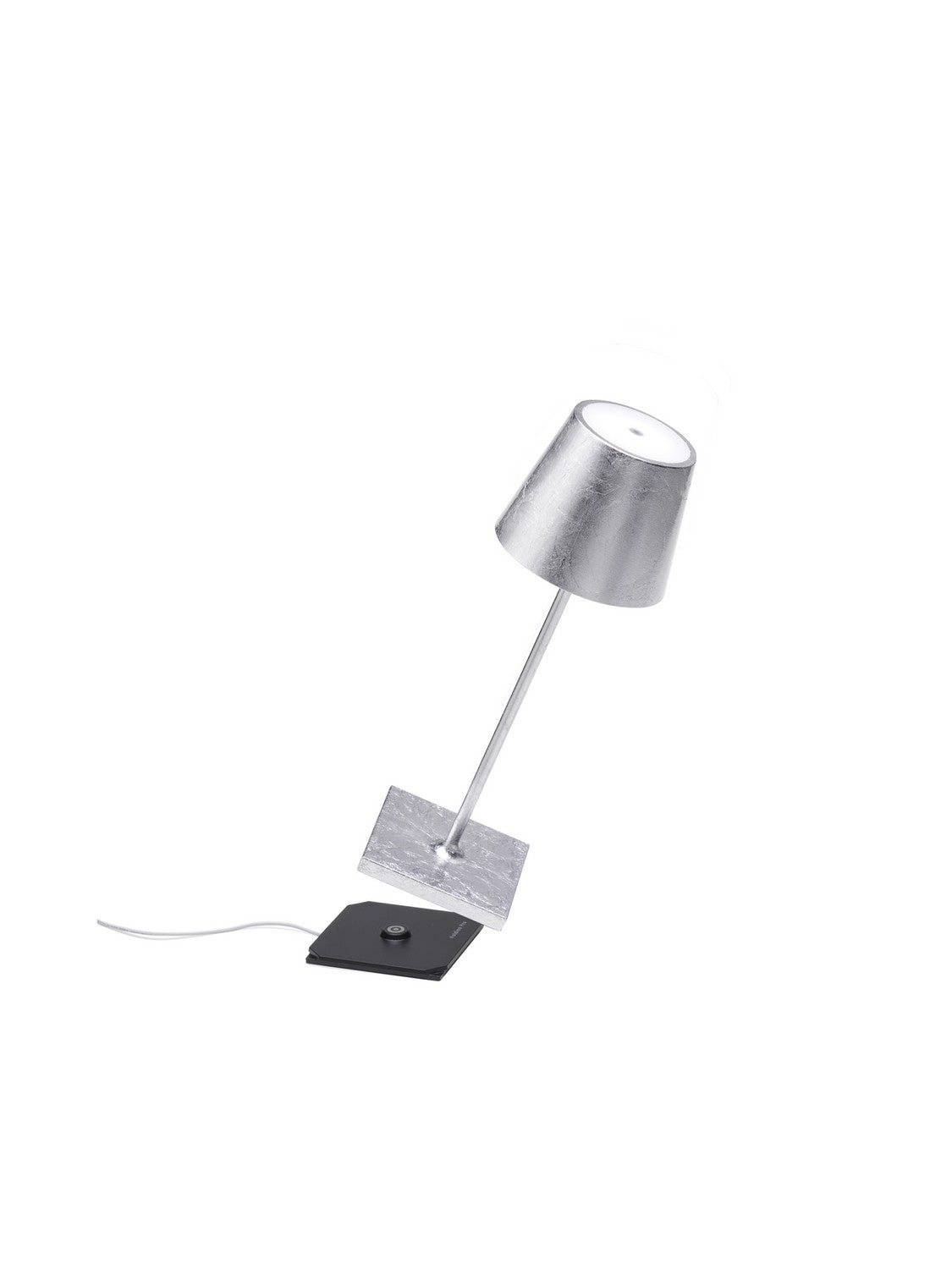 Zafferano - LD0320BFA - LED Table Lamp - Poldina - Silver leaf