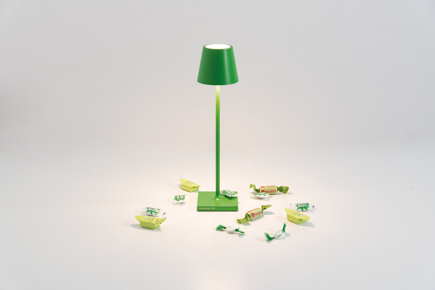 Zafferano - LD0490V3 - LED Table Lamp - Poldina - Apple Green