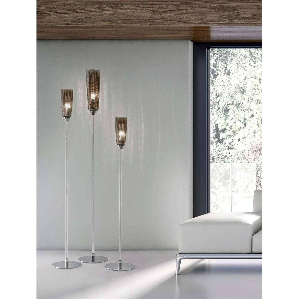 Zafferano - ZA-LPR0409 - One Light Floor Lamp - Perle - Grey