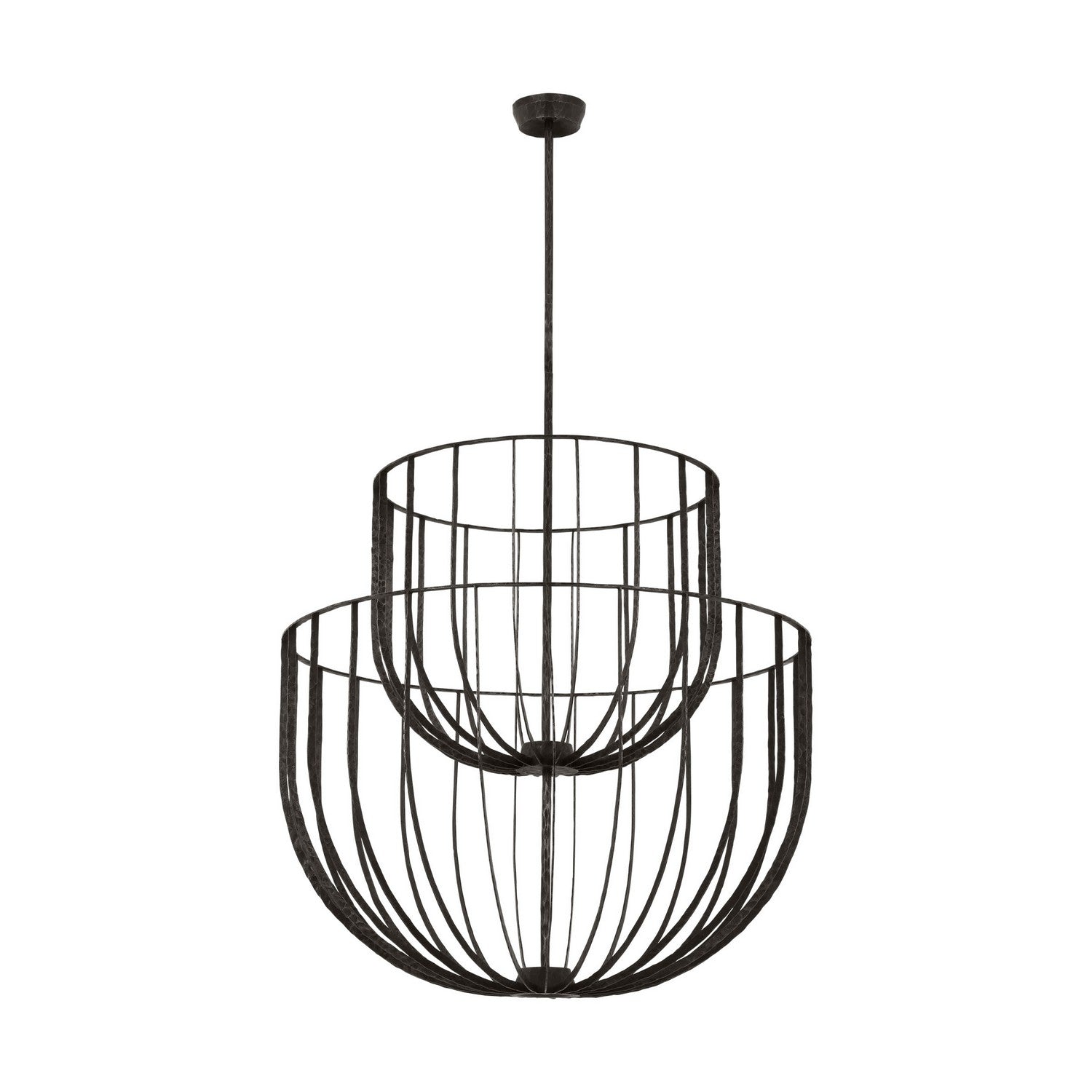 Visual Comfort Modern - SLCH33027AI - LED Chandelier - Sanchi - Aged Iron