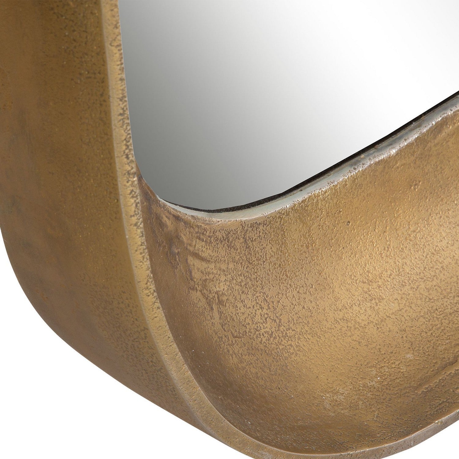 Uttermost - 07086 - Mirror - Bradano - Plated Antique Brass