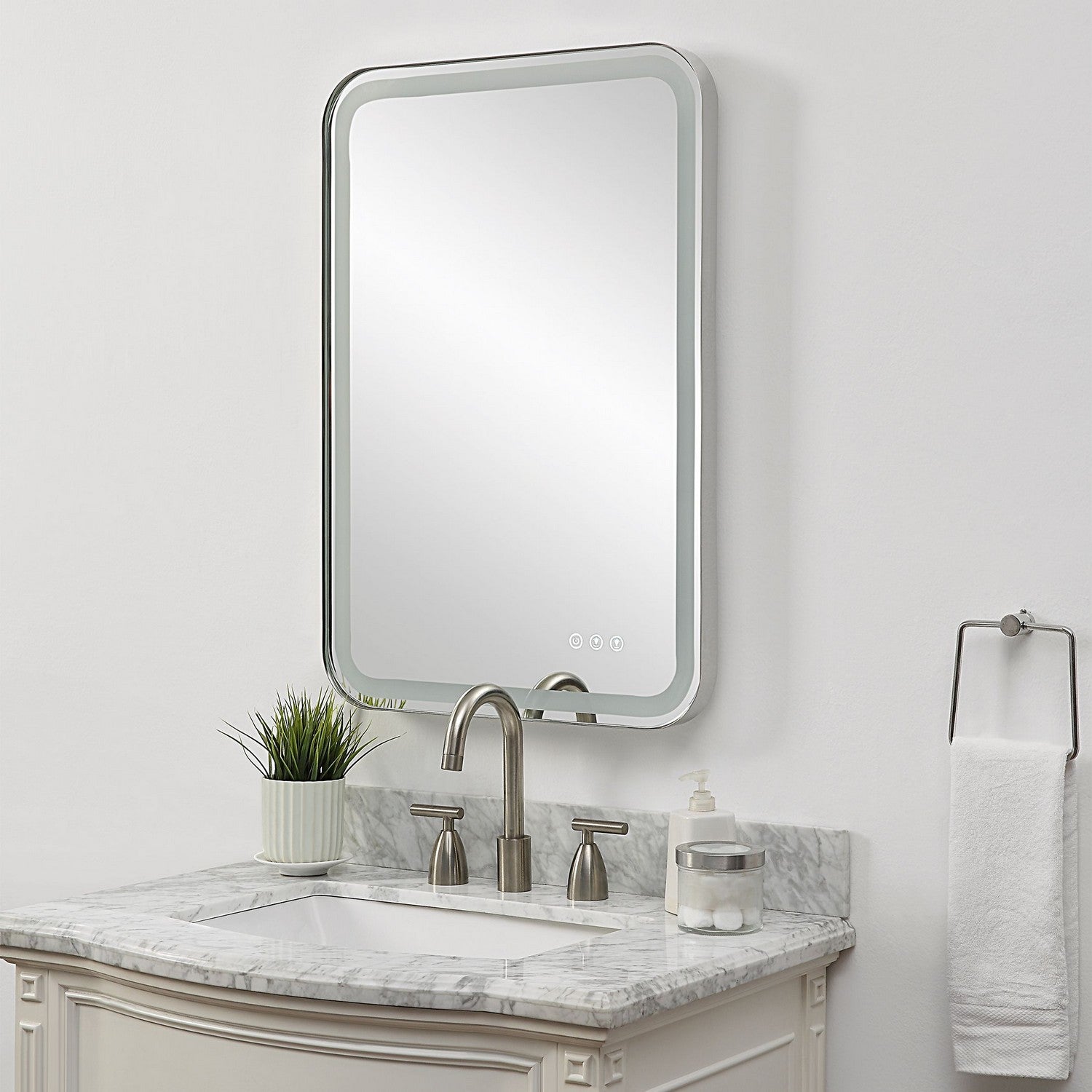 Uttermost - 09945 - Mirror - Crofton - Polished Nickel