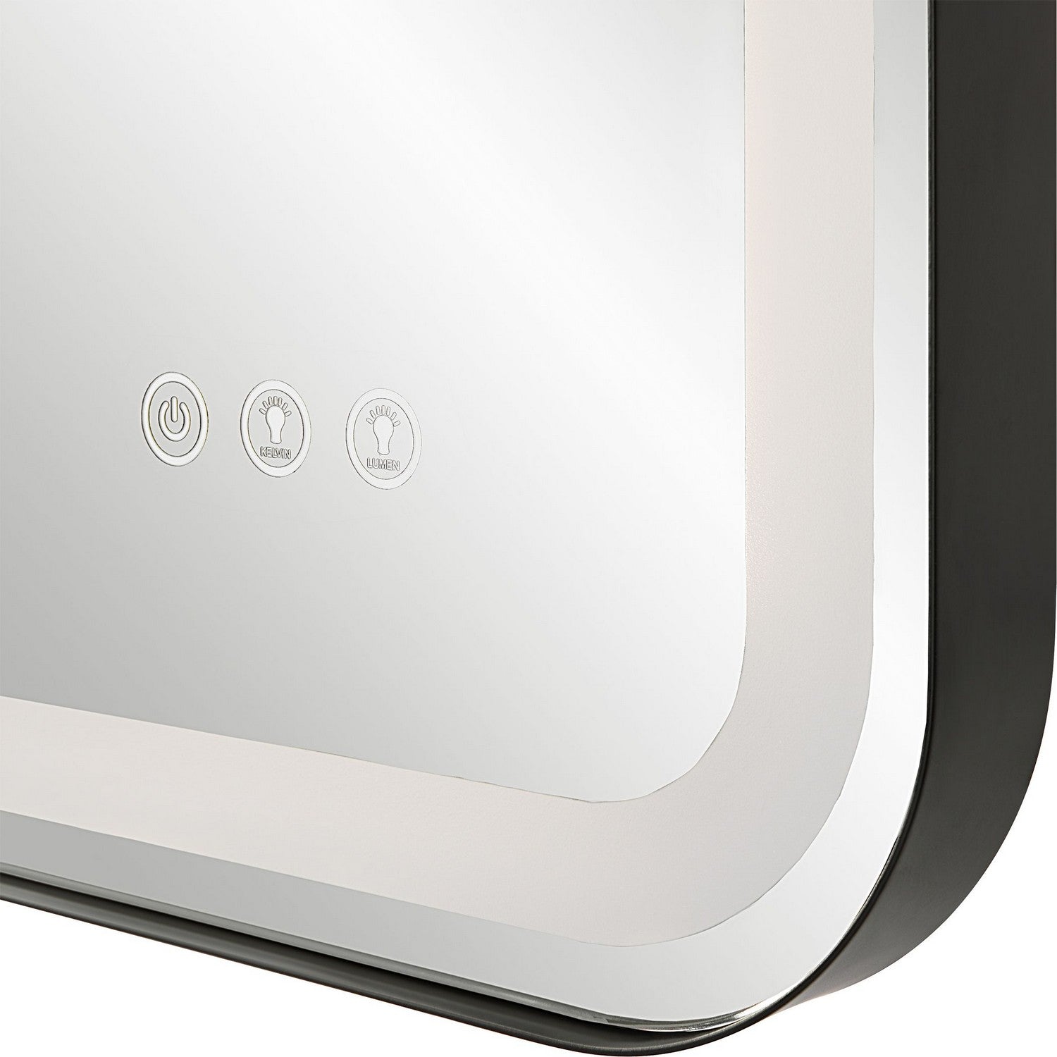 Uttermost - 09946 - Mirror - Crofton - Satin Black