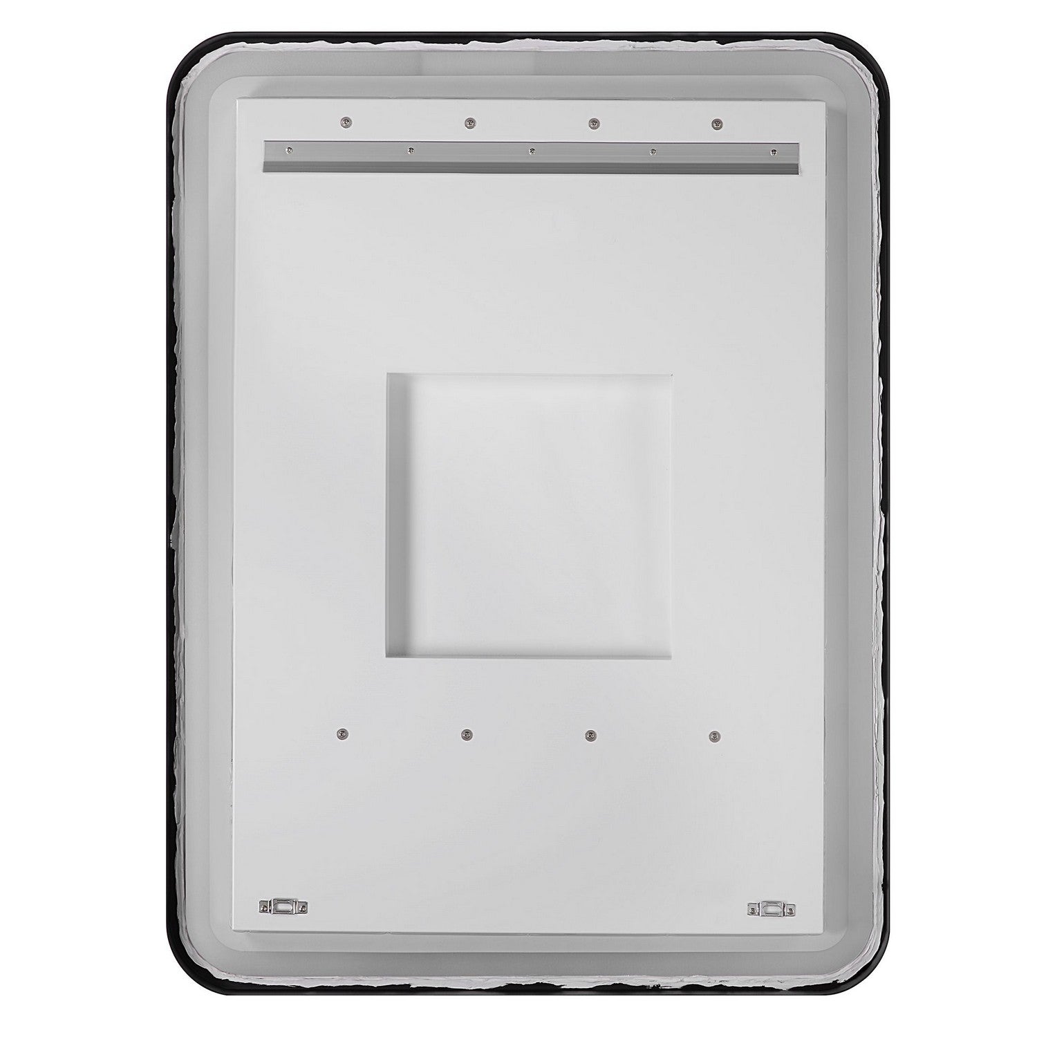 Uttermost - 09946 - Mirror - Crofton - Satin Black