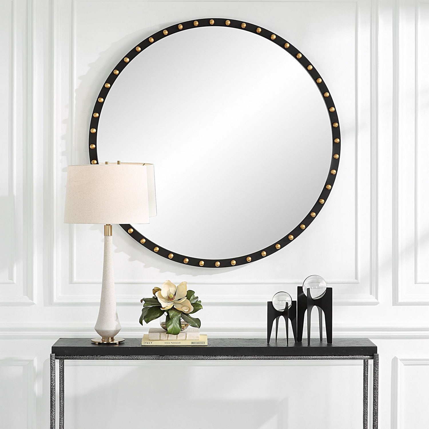 Uttermost - 09949 - Mirror - Sele - Matte Black