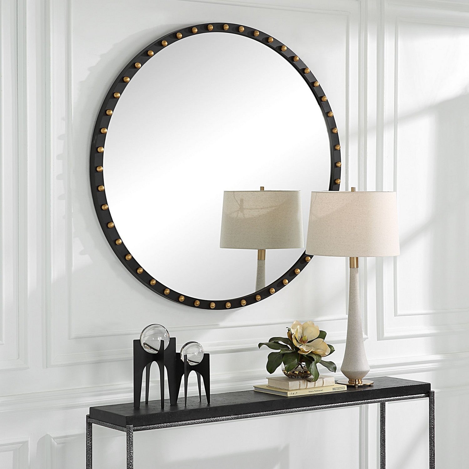 Uttermost - 09949 - Mirror - Sele - Matte Black