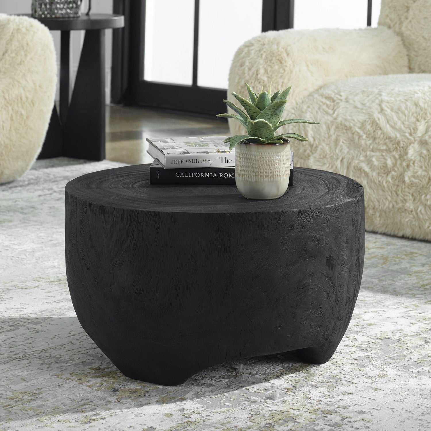 Uttermost - 22947 - Coffee Table - Elevate - Rich Black Highlighting