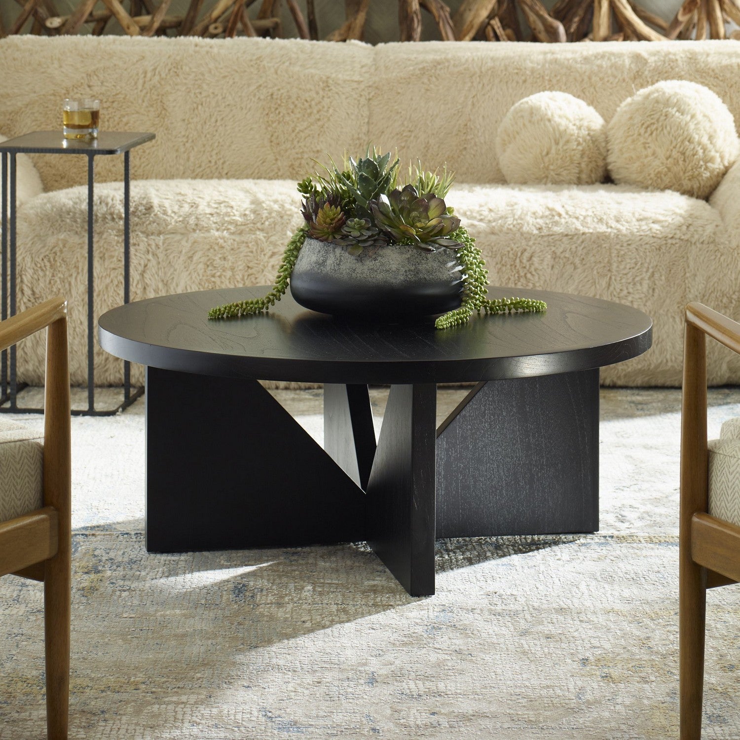Uttermost - 22961 - Coffee Table - Nadette - Dark Espresso