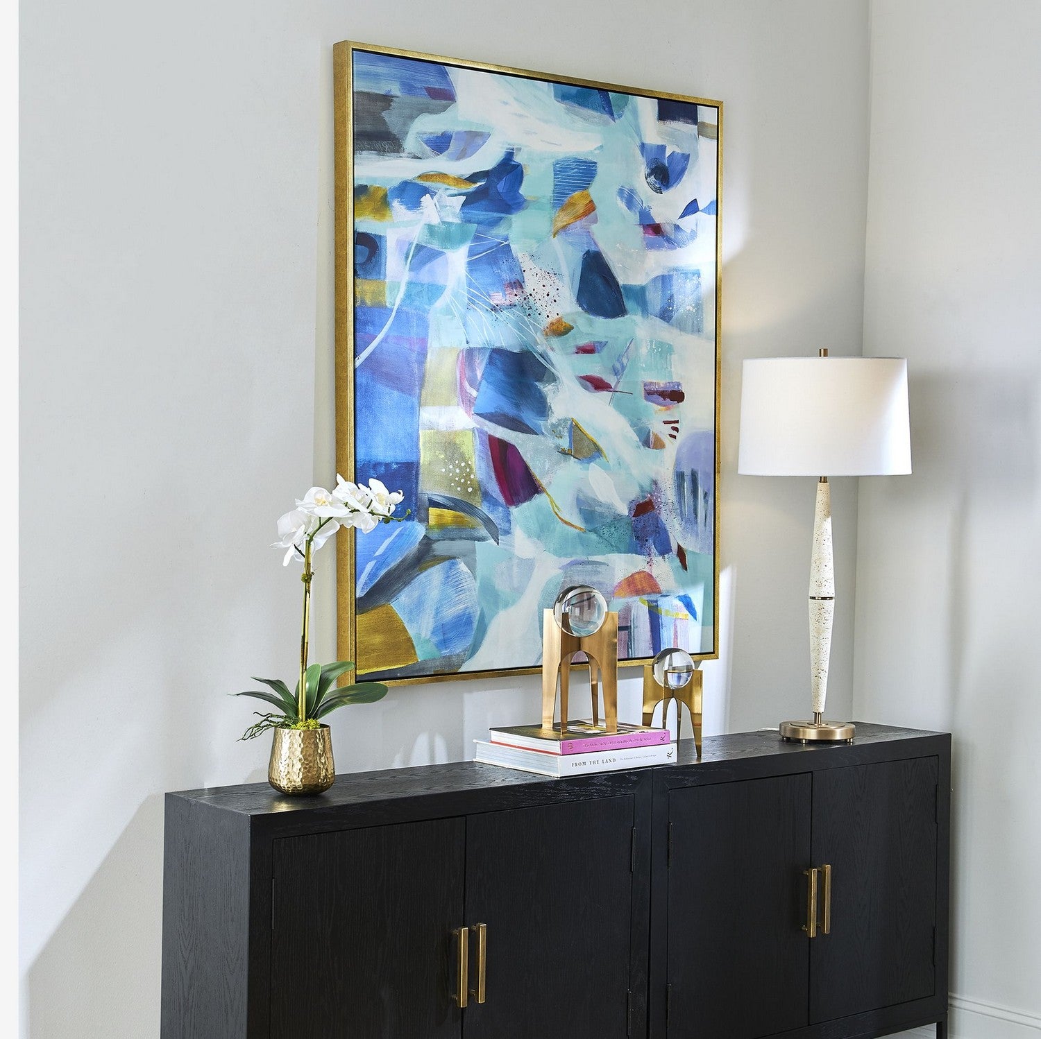 Uttermost - 32318 - Abstract Art - The Story Of Water - Gold