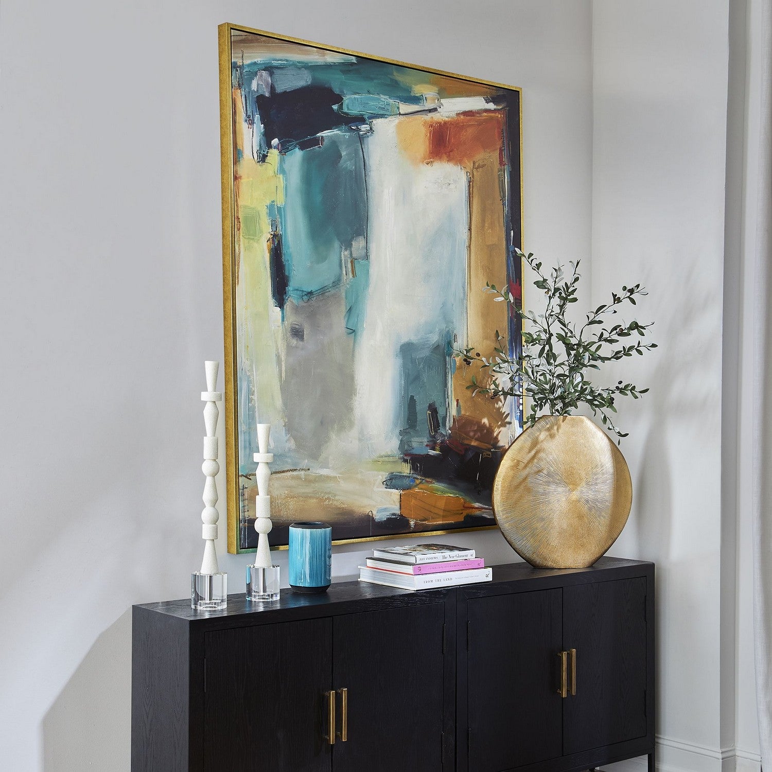 Uttermost - 32332 - Abstract Art - Painters High - Gold