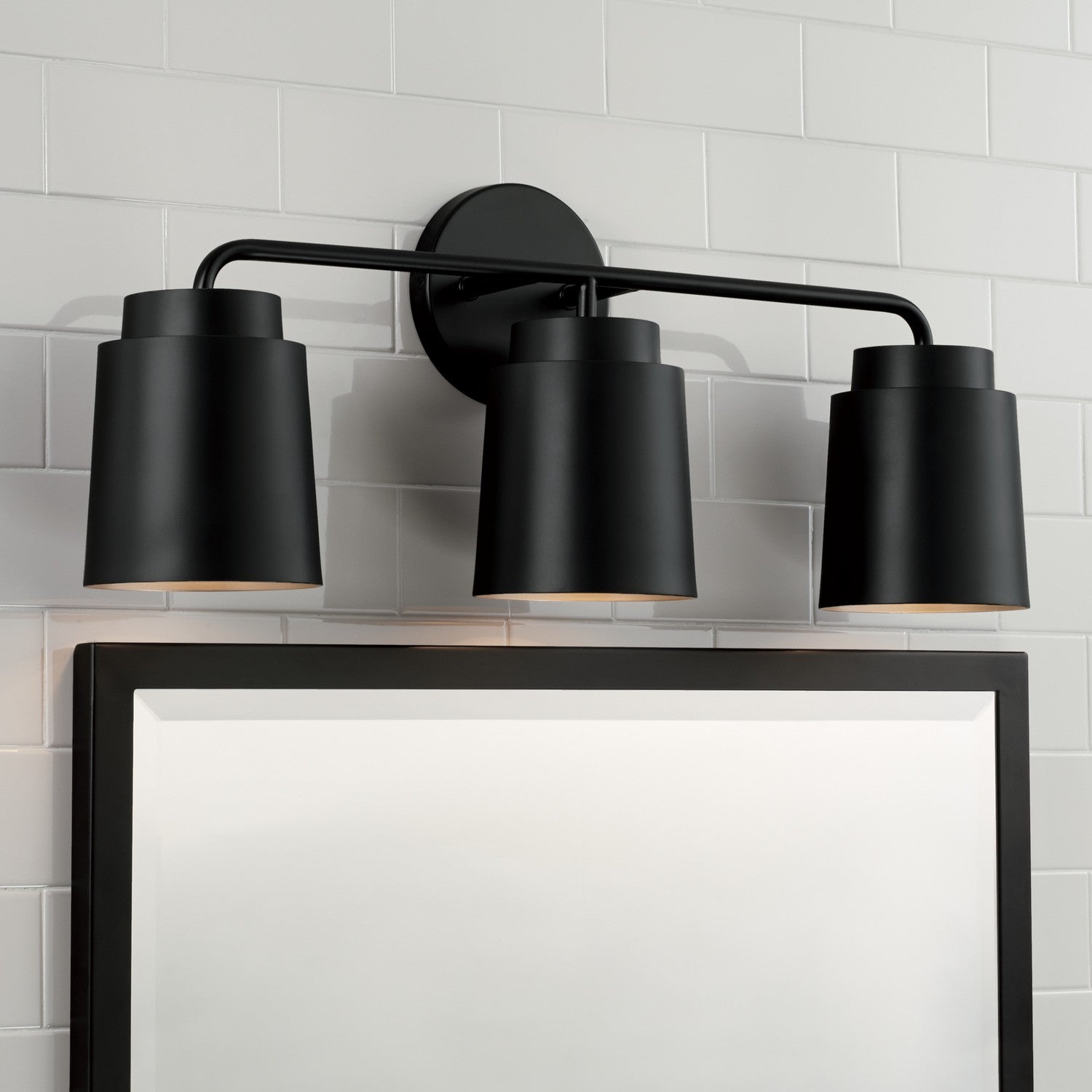 Capital Lighting - AA1036MB - Three Light Vanity - Pratt - Matte Black